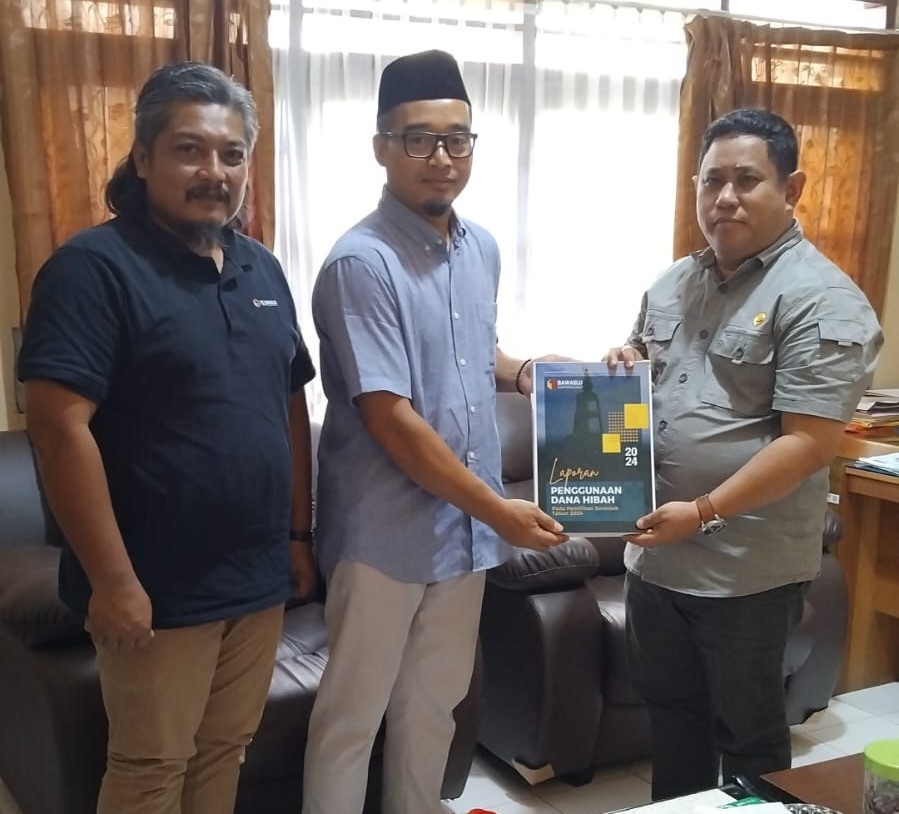 Bawaslu Bulungan Serahkan Laporan Penggunaan Dana Hibah Pilkada 2024
