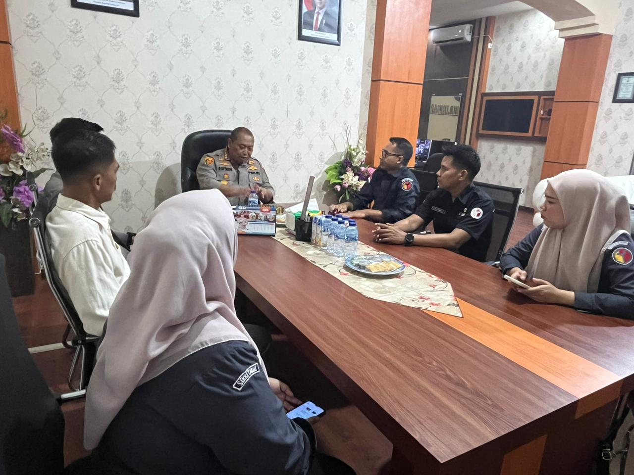 Perkuat Sinergi dan Menjaga Stabilitas Daerah, Bawaslu Bulungan Lakukan Konsolidasi Demokrasi Bersama Kapolresta Bulungan