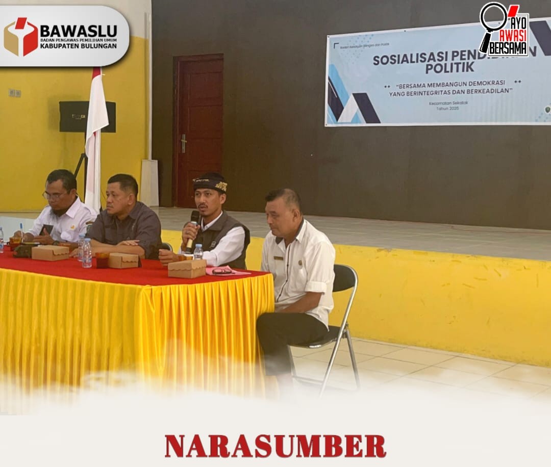 Kordiv HP2H jadi Narasumber Pada Kegiatan Sosialisasi Pendidikan Politik