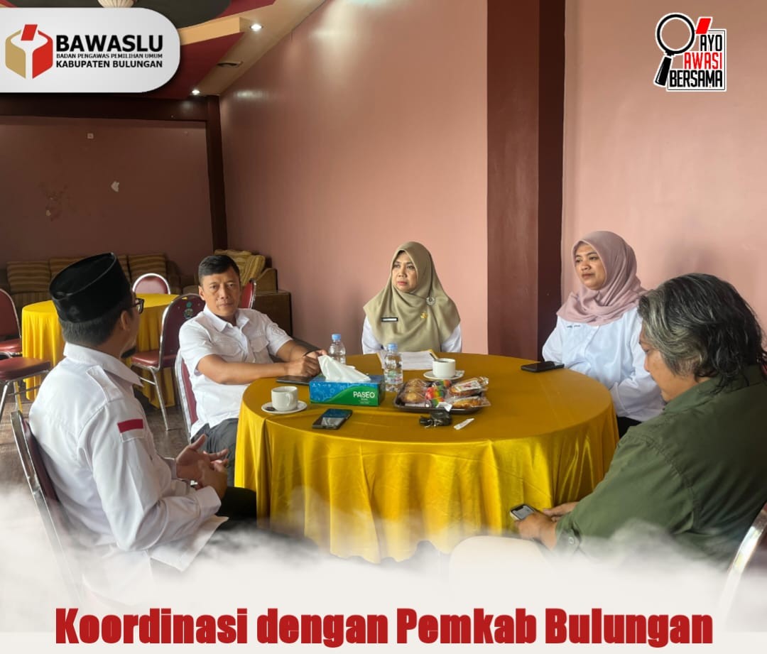 Perkuat Kelembagaan, Bawaslu Bulungan Lakukan Koordinasi dengan Sekda Bahas Penugasan PNS Diperbantukan