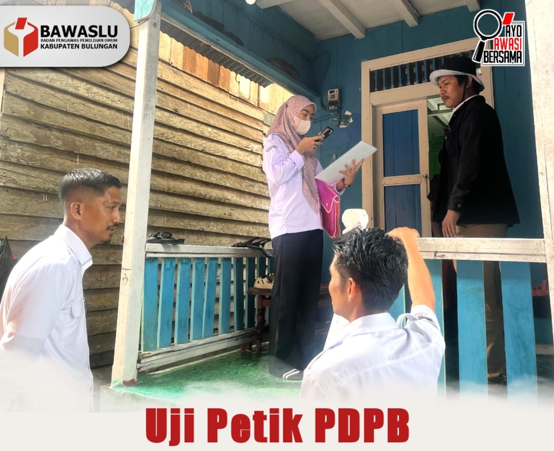 Jaga Akurasi Hak Pilih, Bawaslu Bulungan Terjunkan Dua Tim Sisir Data Pemilih Meninggal di Tanjung Palas