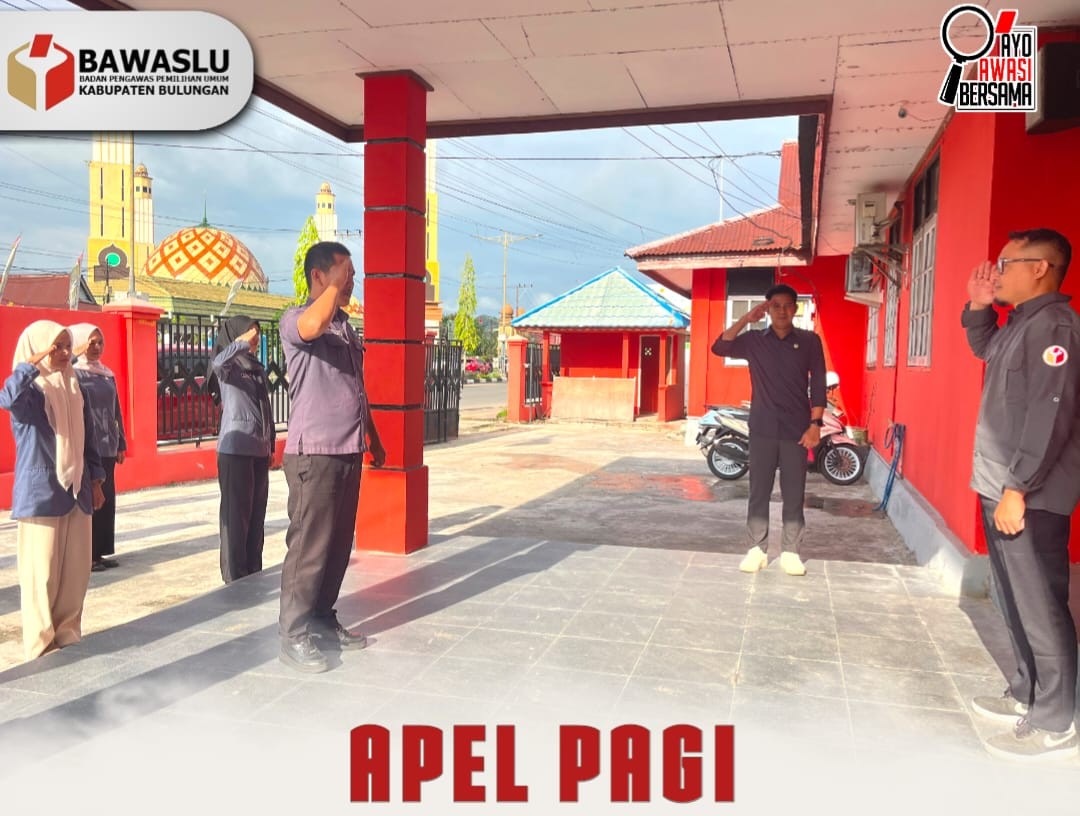 Bawaslu Bulungan Tekankan Sinergi Antar Divisi dan Kesiapan Hadapi Monev Keterbukaan Informasi Publik