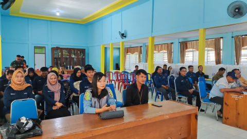 Rapat pleno rekapitulasi di tingkat kecamatan yang langsung mendapat pengawasan dari jajaran Bawaslu Bulungan. Foto (Panwaslu Kecamatan Tanjung Palas)