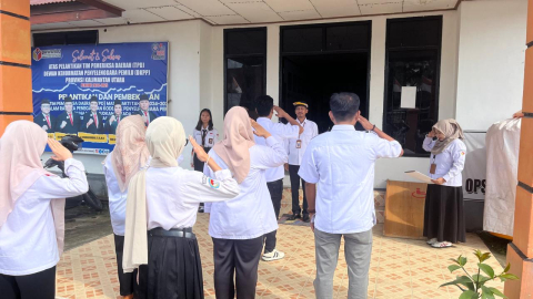 Bawaslu Bulungan Gelar Apel HUT ke-17 Tahun (Sumber Foto: Bawaslu Bulungan)