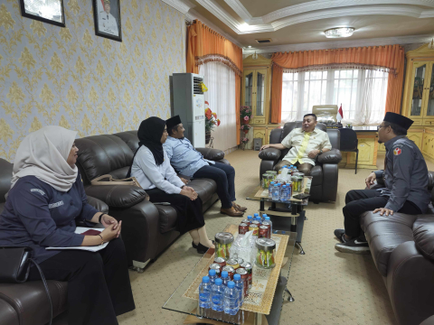 Suasana di ruang Kerja Ketua DPRD Kabupaten Bulungan