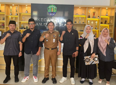Perkuat Sinergi dan Konsolidasi Demokrasi, Bawaslu Bulungan Sambangi Kantor Camat Tanjung Selor