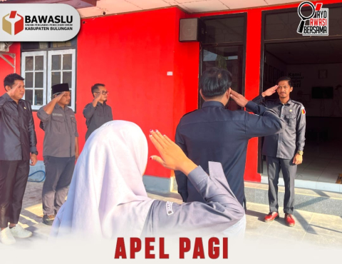 Apel Rutin Bawaslu Bulungan Tekankan Disiplin dan Dukung Program Bawaslu Membelajarkan Volume 2