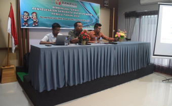 Bimbingan Teknis Penyelesaian Sengketa Antar Peserta Pemilu Tahun 2019
