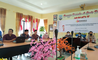 Hadiri Rapat Peningkatan Sdm Dan Penyusunan Program Kerja Bawaslu Kaltara