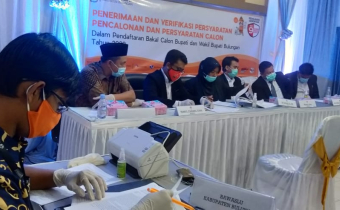 Tahapan Pendaftaran Berakhir Ada 4 Bakal Pasangan Calon Yang Mendaftar