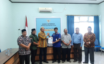 Tim PPID Bawaslu Bulungan Serahkan Laporan Ke Komisi Informasi Kaltara