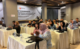 Poto: peserta rakor pengawasan kampanye panwaslu kecamatan se-kabuapten bulungan