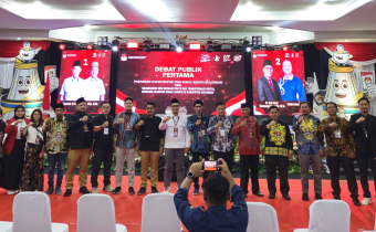Foto: Pelaksanaan debat publik pertama Pilkada Bulungan 2024 berjalan sukses dan lancar