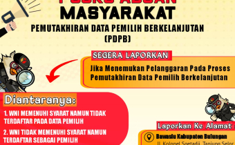 Bawaslu Bulungan Buka Posko Aduan Pemilih: Warga Diajak Kawal Hak Pilih