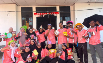 Bawaslu Bulungan menggelar berbagai perlombaan tradisional dalam rangka memperingati HUT ke-80 RI. (Foto; Humas Bawaslu Bulungan)