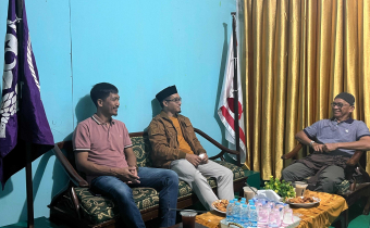 Foto: Ketua dan Anggota Bawaslu Bulungan, saat melakukan koordinasi ke Kantor Kwarcab Bulungan