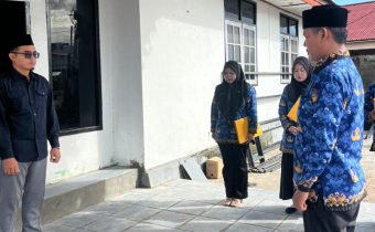 Pelaksanaan apel di lingkup Bawaslu Bulungan. (Foto: Humas Bawaslu Bulungan)