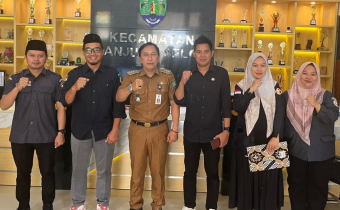 Perkuat Sinergi dan Konsolidasi Demokrasi, Bawaslu Bulungan Sambangi Kantor Camat Tanjung Selor