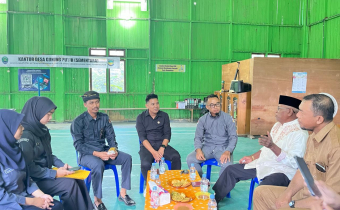 Perkuat Konsolidasi Demokrasi, Bawaslu Bulungan Sambangi Kantor Desa Gunung Putih
