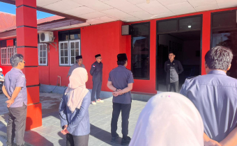 Laksanakan Apel Pagi, Ali Akbar Ingatkan Disiplin dan Semangat Kerja
