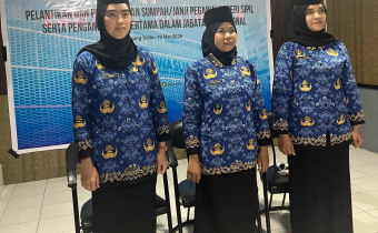 3 Staf Sekretariat Bawaslu Bulungan Ikuti Pelantikan PNS Bawaslu RI Tahun 2026