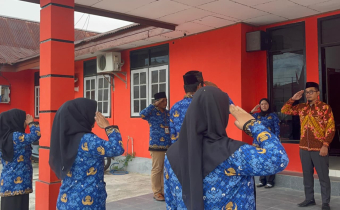 Foto: Bawaslu Bulungan Gelar Apel Peringatan Hari Lahir Pancasila Tahun 2026 di Kantor pada Senin (01/06)