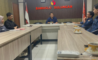Perkuat Sinergitas, Bawaslu Bulungan Sambut Kunjungan KPU