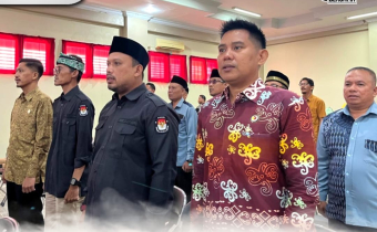 Bawaslu Bulungan Kawal Penyerahan Bantuan Keuangan 10 Parpol Tahun Anggaran 2026