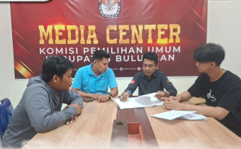 Bawaslu Bulungan Awasi Verifikasi Semester I 2026, 10 Parpol Sukses Update Data Sipol
